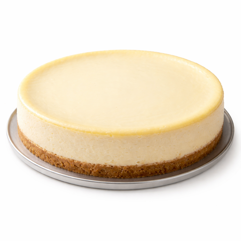 Plain 9-Inch Round Cheesecake
