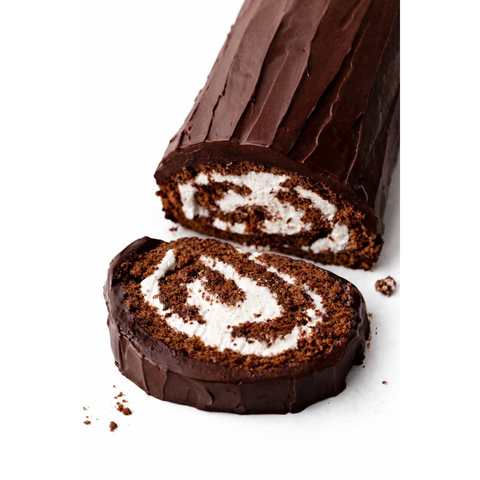 Chocolate Roll Cake - 9×13 | 2 Rolls
